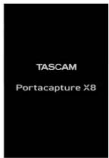 TASCAM Portacapture X8 - Accensione/spegnimento - 1