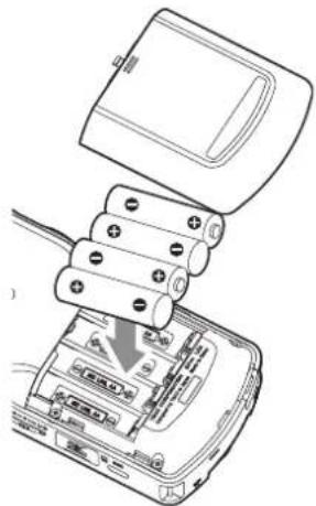 TASCAM Portacapture X8 - etrieb mit AA-Batterien/-Akkus - 1