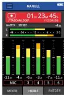 TASCAM Portacapture X8 - Procedure 4: enregistrer - 2