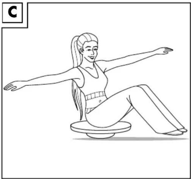 CRIVIT IAN 305707 - BALANCE-BOARD - 3