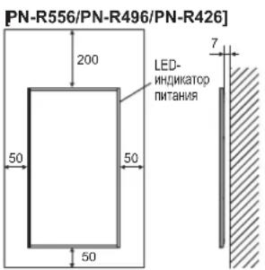 PN-R556/PN-R496/PN-R426] 200 LED- INDIKATOR питания 7 50 50 50