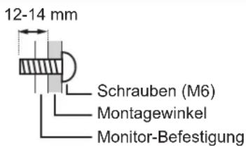 SHARP PNR496 - Wichtige Hinweise zur Befestigung (Für SHARP-Händler und Servicetechniker) - 1