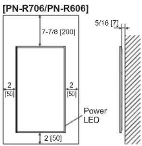 SHARP PNR496 - MOUNTING PRECAUTIONS - 2