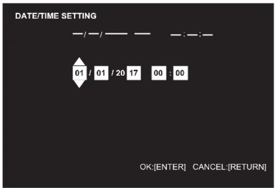 SHARP PNR496 - ■Date/time setting - 1