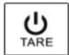 BRANDT BCCURVER - Touche ON/OFF/TARE : - 1