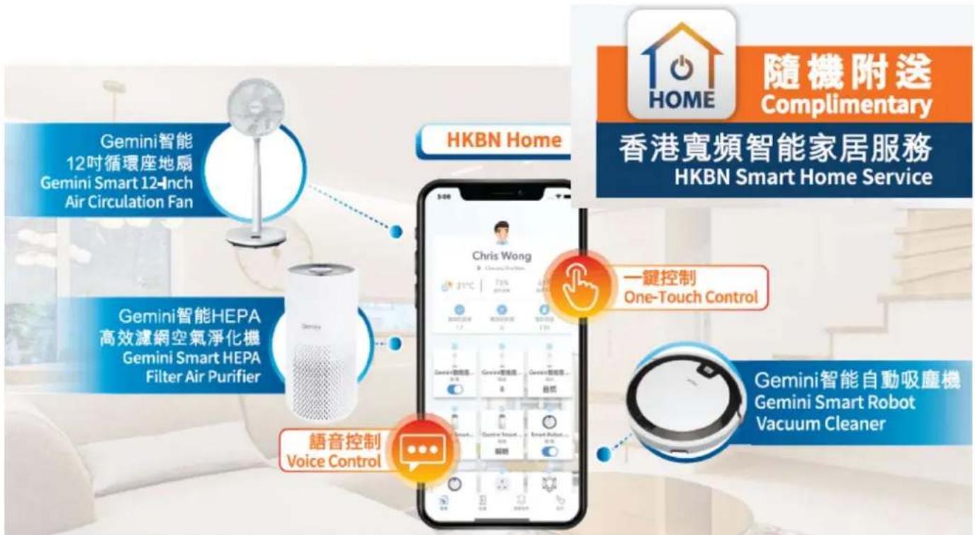 GEMINI GWAP23 - WIFI無線網絡智能HEPA高效濾網空氣淨化機 - GWAP23 - 1