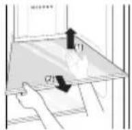 LG GTF916PZPZD - Removing the Fridge/Freezeer Shelf - 1