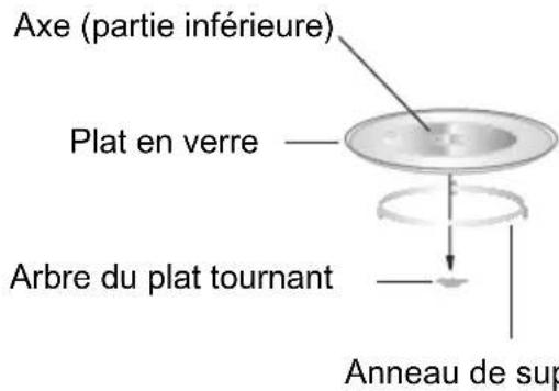 ROSIERES RMG281MM - Installation du plat tournant - 1