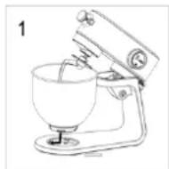 H.KOENIG KM128 - Using the Mixing Bowl - 1