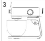 H.KOENIG KM128 - Using the Mixing Bowl - 3