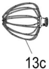 H.KOENIG KM128 - . Names of parts - 4