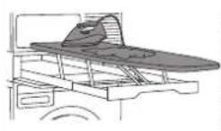 ASKO HB1153W - ADJUSTING AND FIXING THE IRONING BOARD (BEFORE FIRST USE) - 79