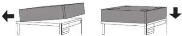 ASKO HB1153W - ADJUSTING AND FIXING THE IRONING BOARD (BEFORE FIRST USE) - 216