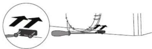 ASKO HB1153W - ADJUSTING AND FIXING THE IRONING BOARD (BEFORE FIRST USE) - 26