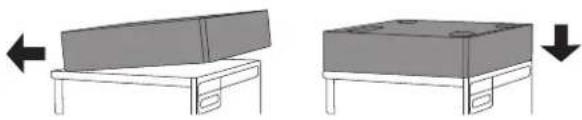 ASKO HB1153W - ADJUSTING AND FIXING THE IRONING BOARD (BEFORE FIRST USE) - 112