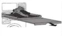 ASKO HB1153W - ADJUSTING AND FIXING THE IRONING BOARD (BEFORE FIRST USE) - 178