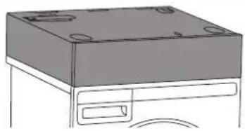 ASKO HB1153W - INSTALLAZIONE ACCESSORIO SOPRA ALL'APPARECCHIATURA (HIDDEN HELPER) - 2