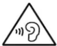 BIGBEN TD016 - WARNING: BENUTZUNG VON KOPFHÖRERN - 1