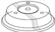 BAUKNECHT EMPK5 5645 ES - COPERCHIO (SOLO IN ALCUNI MODELLI) - 1