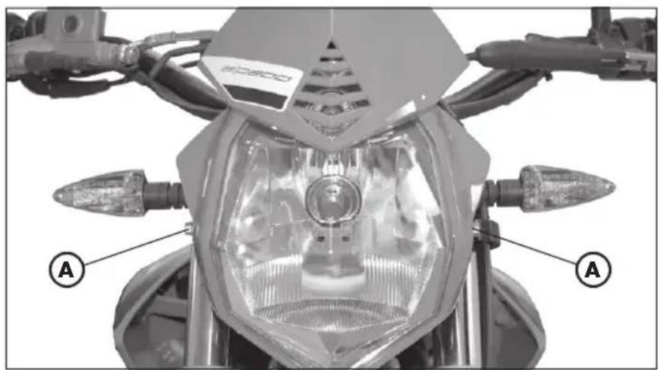 Beta ALP 200 (2011) - ADJUSTING THE HEADLIGHT - 1