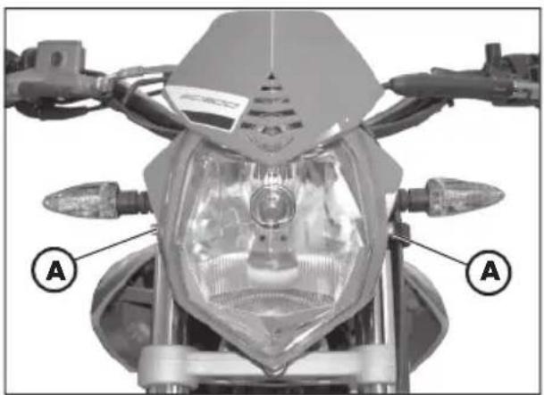 Beta ALP 200 (2011) - SOSTITUZIONE LAMPADA FARO ANTERIORE - 1