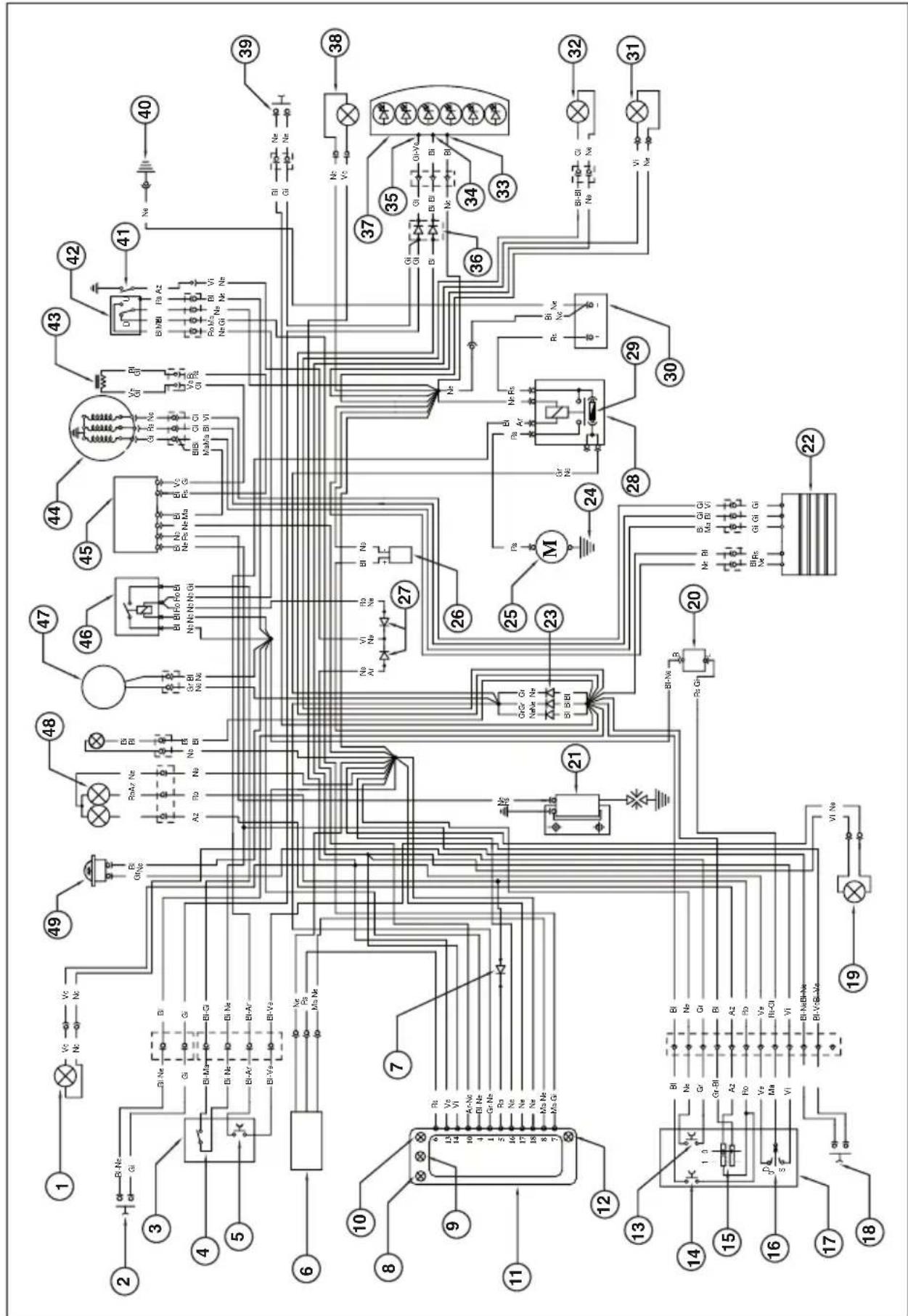 Beta ALP 200 (2011) - WIRING DIAGRAM ALP 200 - 1