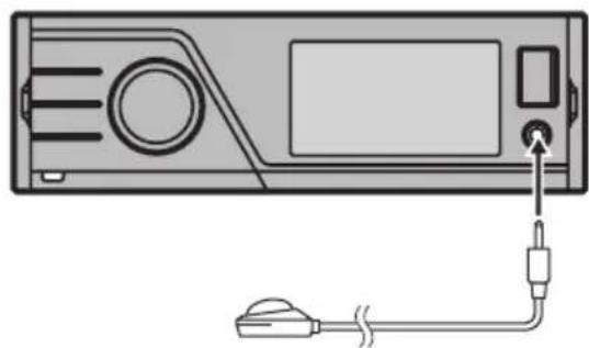 PIONEER MVHP8200BT - 6Branchezlemicrophonedanslejack d'entreemicrophonesurcetappareil. - 1