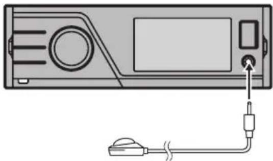 PIONEER MVHP8200BT - 6Plugthemicrophoneintothemicrophoneinputjackonthisunit. - 1
