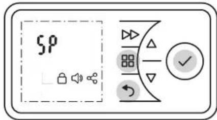 DIMPLEX PLX050E - Affichage de I'unité de température - 1