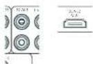 ARCAM AVR11 - Zone 2 connectors (AVR21, AVR31, AV41) - 1