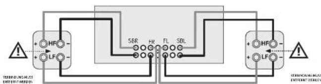 ARCAM AVR11 - Bi-Amping der linken und rechten Frontlautsprecher - 1