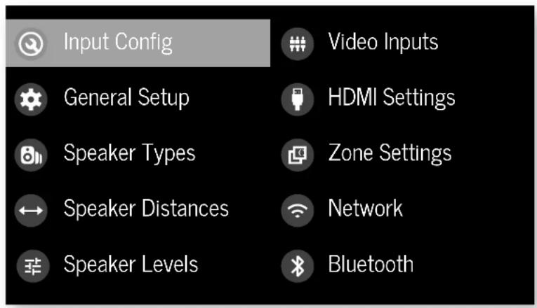 ARCAM AVR11 - Entering Setup mode - 1