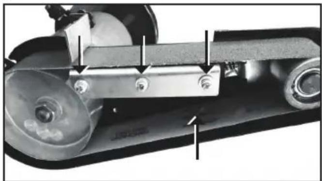 SILVERLINE 612519 - DIY 240W Bench Grinding &amp; Belt Sander 150mm - 23
