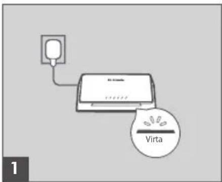 D-LINK DMS106XT - Asennus ja käytöönotto - 1