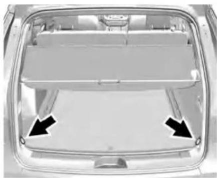 GMC Acadia (2022) - Caracteristiques additionnellesderangement Pointsd'arrimagedel'espace utiliseire - 1