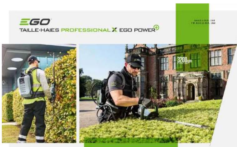 EGO AP1300 - TAILLE-HAIES 65 cm - 4