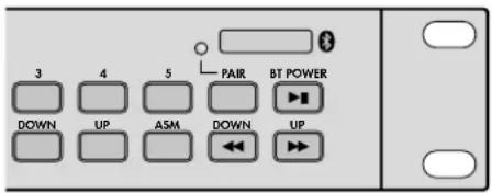 Monacor CD112RDSBT - Lecture cd/mp3 - 2