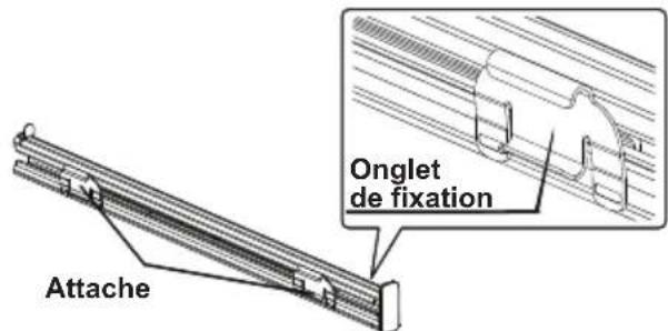 SHARP KA70V19IM2EU - Rails télécopiques - 1