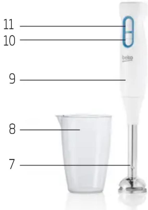 BEKO HBA5550W - Opis ogólny - 1