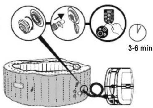 BESTWAY LayZSpa 60065 - INSTALLATION - 9