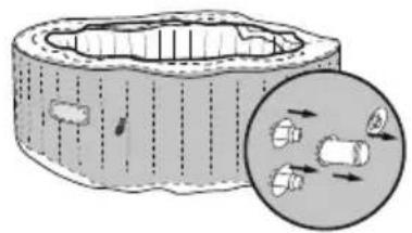 BESTWAY LayZSpa 60065 - AUFBAU - 6