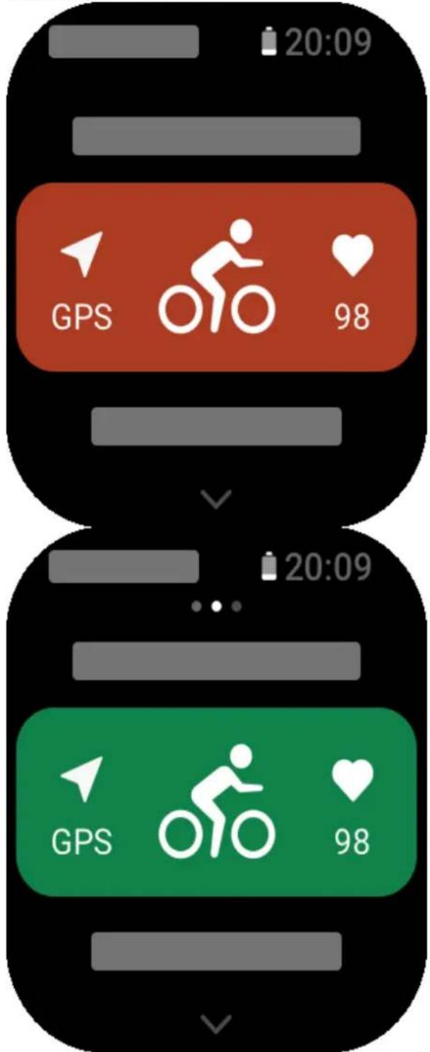 AMAZFIT GTS 4 Mini - Commencer un entrainment - 1