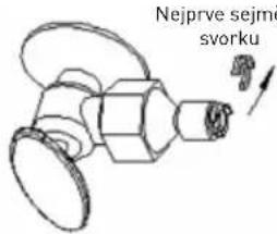 Arktic 271575 - Pripojte hadici privodu vody ke kohoutku hlavnívodovodni sîte - 2