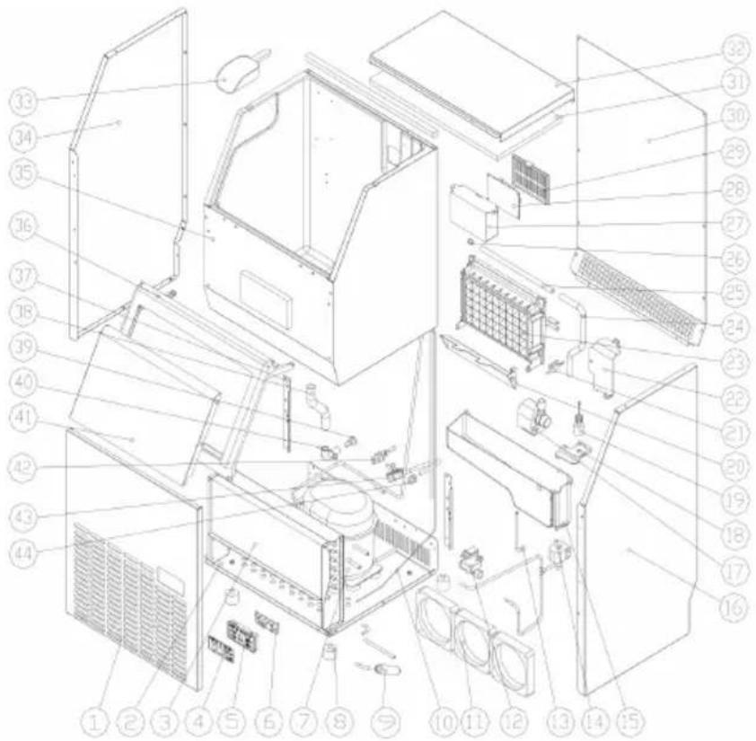 Arktic 271575 - Seznam součástí - 1