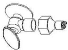 Arktic 271575 - Connect the water hose to the water faucet of the water main supply system - 1