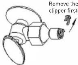 Arktic 271575 - Connect the water hose to the water faucet of the water main supply system - 2