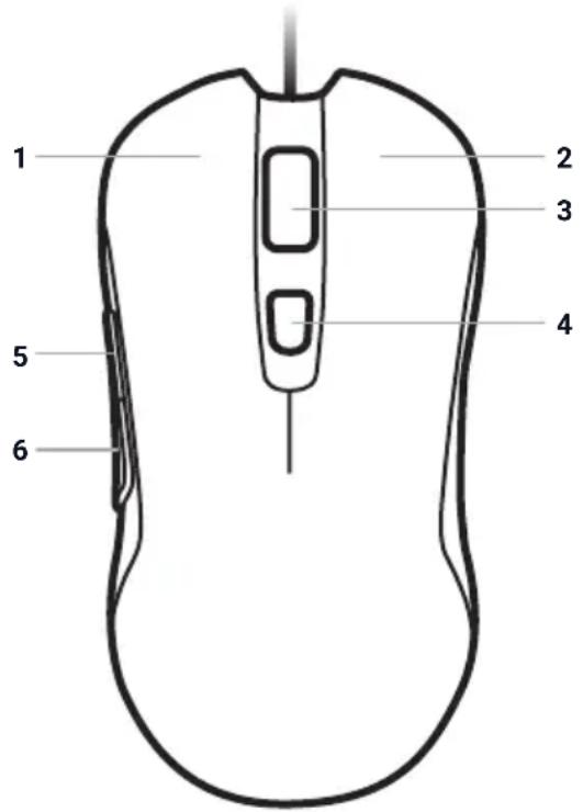 Nacon GM110 - Instellingselementen - 1
