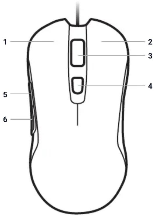 Nacon GM110 - I Éléments de contrôle - 1