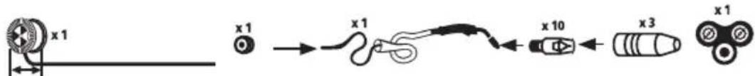 GYS Easymig 160 XL - ICONES / SYMBOLS / ZEICHENERKLÄRUNG / SÍMBOLOS / CIMBOJBI / PICTOGRAMMEN / ICONA / IKONY / VYSVETLENI SYMBOLÜ - 1