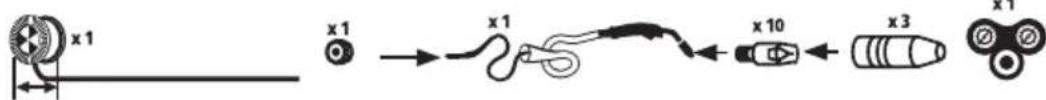 GYS Easymig 160 XL - ICONES / SYMBOLS / ZEICHENERKLÄRUNG / SÍMBOLOS / CIMBOJBI / PICTOGRAMMEN / ICONA / IKONY / VYSVETLENI SYMBOLÜ - 2